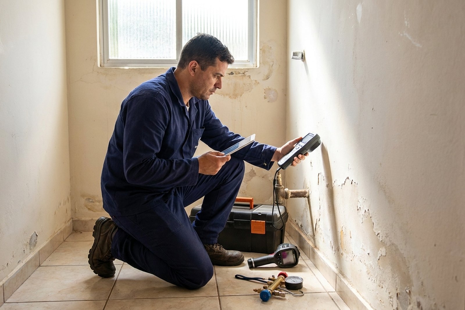 Detecção de Vazamento de Água no Fundinho, Uberlândia‑MG